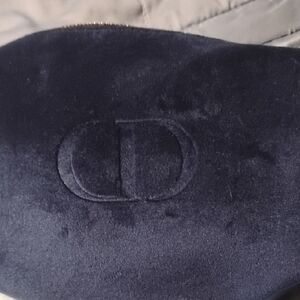 Dior Midnight Blue Velvet Clutch